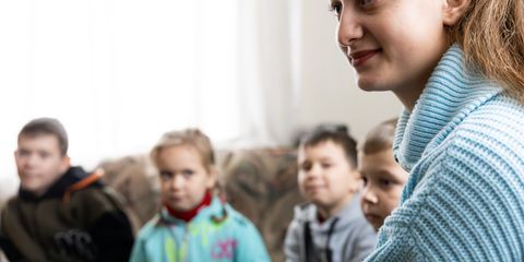 Ukraine’s lost children find a loving home